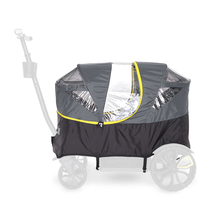 Veer Lightweight Cruiser Stroller Wagon With All Weather Cover Newborn To Toddler
