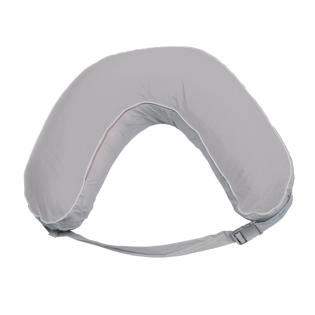 Milkbar Large Nursing Breast Feeding Support Pillow With Adjustable Strap - Grey