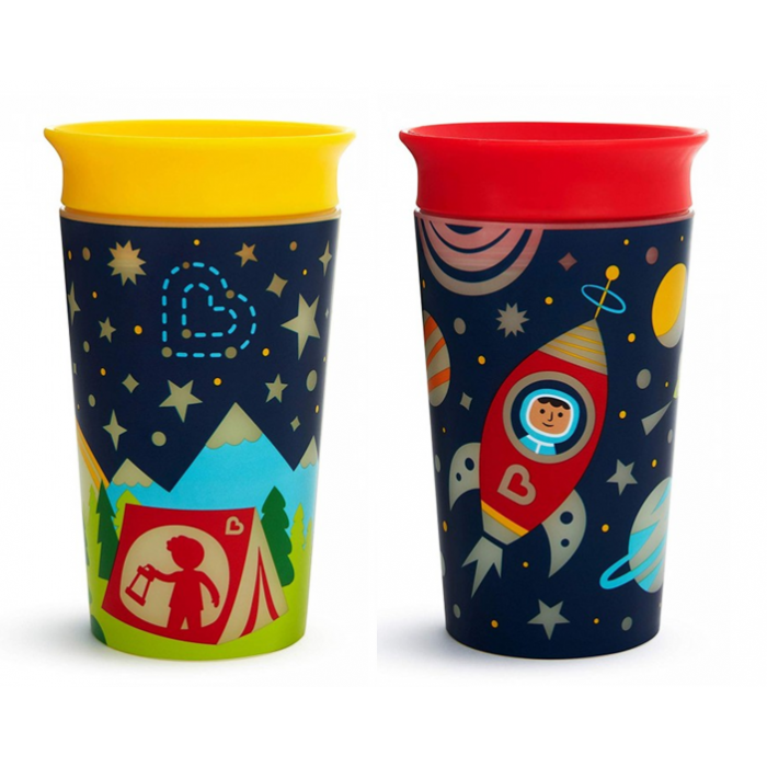 Munchkin 360° Glow in the Dark Sippy Spill-proof Cup 266mL/9oz Randomly Selected 1Pk