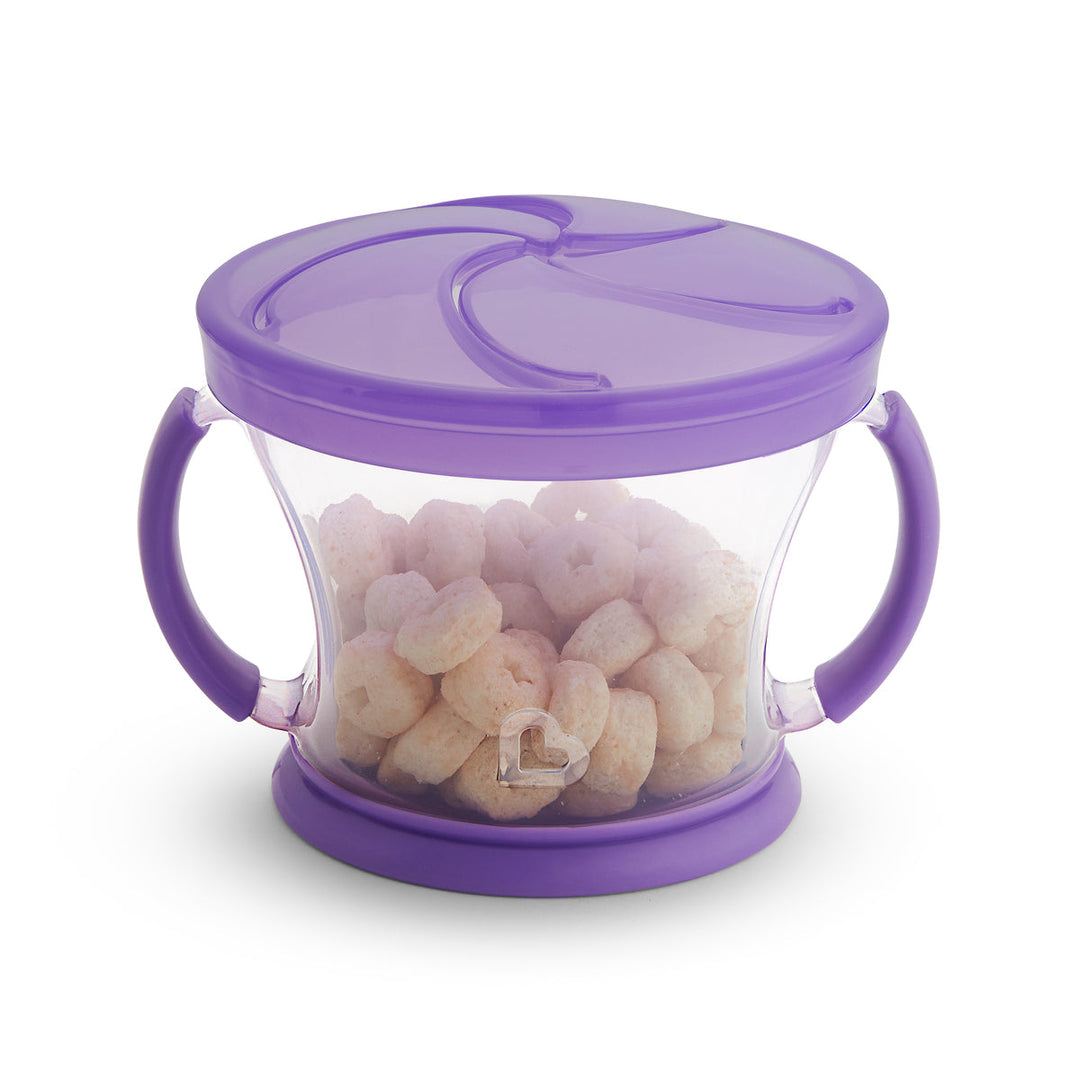 Munchkin Spill-proof Toddler Snack Container With Soft Flaps 1Pk Randomly Selected